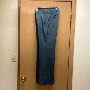 Liz Claiborne Womens Trousers Size 6 Sophie Gray Career Pants Zip